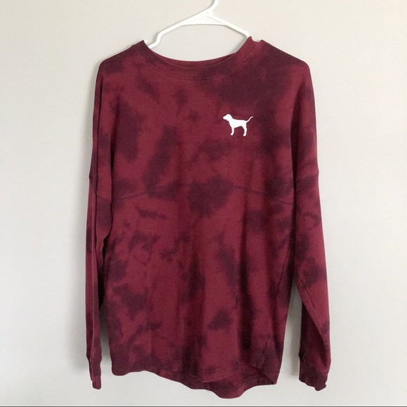 PINK Victoria's Secret Tops - PINK Victoria's Secret tie dye pullover sweatshirt